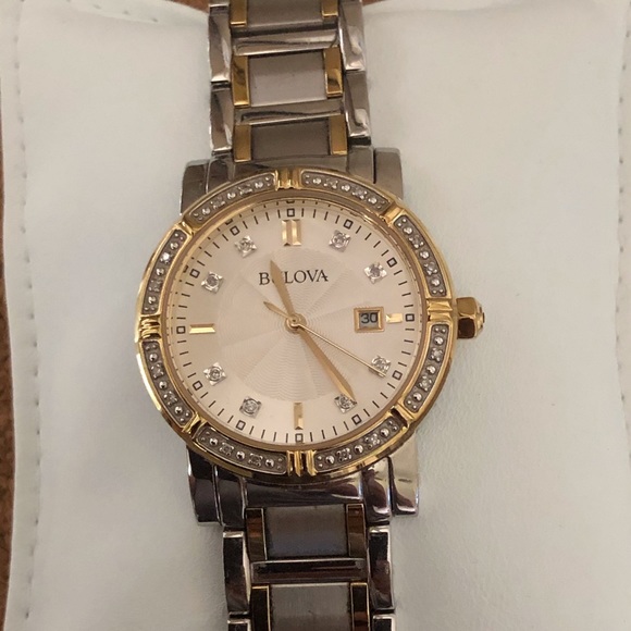 Bulova Accessories - Two tone Bulova watch